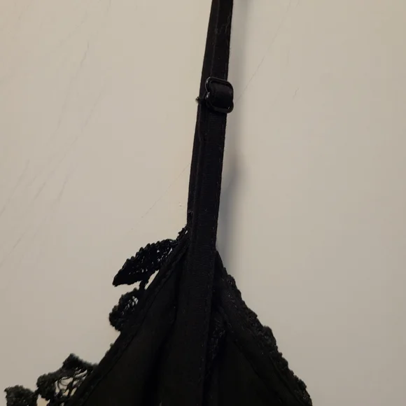 ASTR the Label Elegant Black Lace Illusion Midi Dress - Size XL - Picture 10 of 11